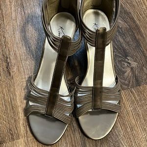 Kim Rogers Pewter dress sandals PEWTER 9M